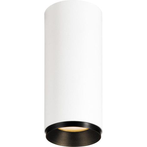Spot en saillie Numinos S Cylindre blanc/noir 2700K - 24 deg - 1004126