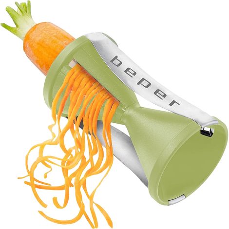 BEPER MD.236 Taglia Verdure a Spaghetti e Taglia Verdure Julienne 2 in 1 - Spiralizzatore di Verdure (1/4)