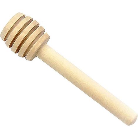 Bâton à miel en bois - Agitateur pour café et bar - Accessoire de préparation (1/4)