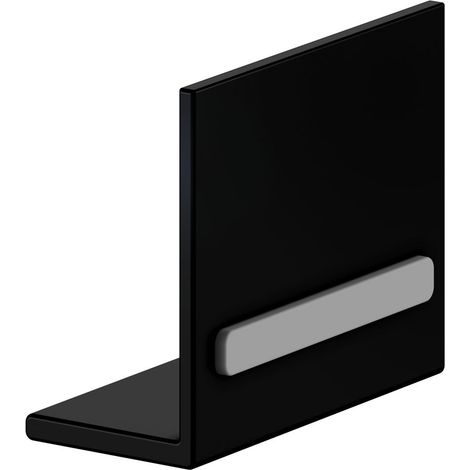 KEUCO SOMARIS Griff 50 x 42 x 23 mm schwarz matt