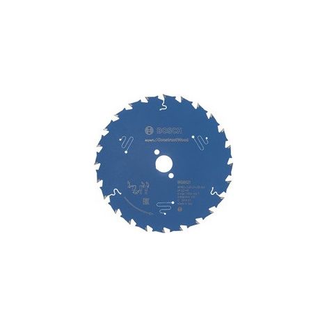 Hoja de sierra circular DE 165 mm, Z.24, taladrar 20 mm, cortar W.2 mm, carburo BOSCH