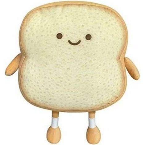 Toast pain tranché oreiller en peluchCoton nourriture canapé oreiller pain mignon jouet pour enfants petit pain tranché