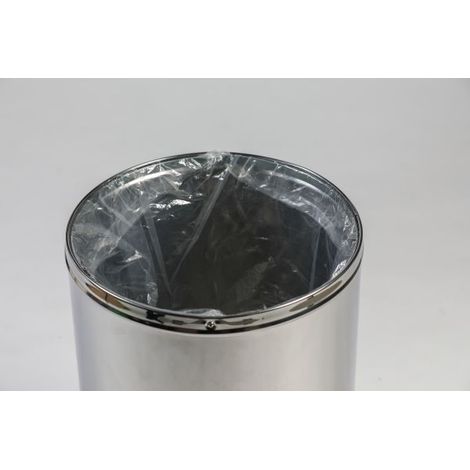 JVD - Collecteur Push 40L Acier noir - Matériel professionnel (1/3)