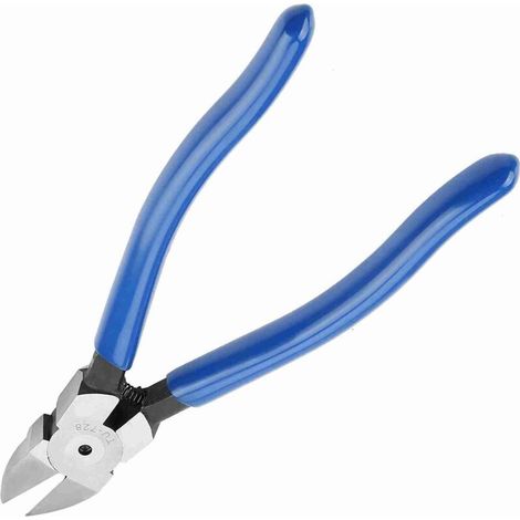 AYNEFY Pluche Diagonale, Coupe-Fil de 8 Pouces de Fil de Fil Lourd coupé à Chasse coupé à Coups de Coupe avec Poignée à Ressort Confortable, Multifonctionnelle pour Divers Câbles et Tâches de Câblage, (1/4)