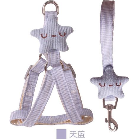 Filiyano-Harnais de poitrine type gilet, laisse pour chien, accessoires pour animaux de compagnie, laisse en nylon avec sangle de poitrine en forme