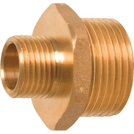Reduzierstück, Außengewinde, 1 1/4-1" BSP, Messing, Tropfschlauch, 4051541 (1/2)
