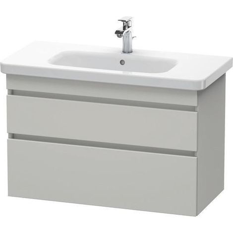 Support de lavabo DURASTYLE 448x930x610mm chêne noir / blanc mat