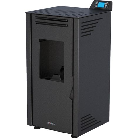 BRICOSOL ESTUFA DE PELLET BOREAL 6 KW NEGRO (1/3)