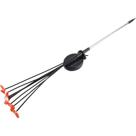 Set mit 2 dekorativen, bienenförmigen Solarleuchten, IP65 wasserdicht, 8 LEDs (1/4)