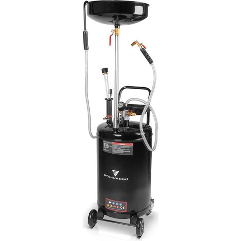 STAHLWERK 70L Estrattore d'olio ad aria compressa Contenitore d'olio