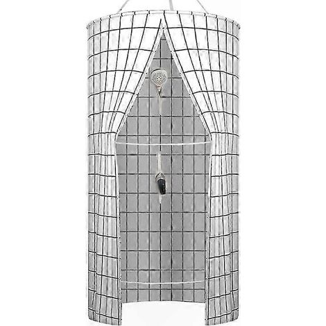 Cabine de douche isolante imperméable - Tente de bain thermique pour intérieur, usage domestique, modèle Winter Warmth (1/5)