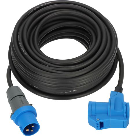 Brennenstuhl 1168650525 Strom Camping-CEE-Verlängerungskabel   Blau, Schwarz 25 m H07RN-F 3G 2,5 mm² (1/3)