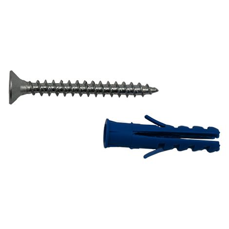 TASSELLO UNIVERSALE IN NYLON CON VITE TPS- 6x30 con vite 4,5x40 Dianflex- senza- pezzi 1