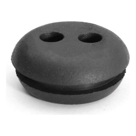 PA 6er-Pack schwarze Gummitüllen für Rasenmäher, Gebläse, Kraftstofftank, Gummitüllen (24 x 20 x 11 mm) (1/3)