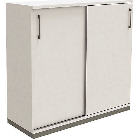 eurokraft pro, P12 - Armoire à portes coulissantes, 2 tablettes