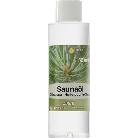 Infraworld Saunaöl Zirbe Saunaaufguss Saunaduft 150 ml S2263-6 (1/5)