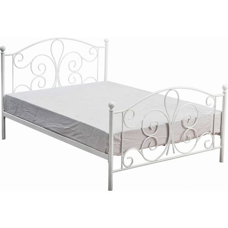 Cama Houston 1355, Blanco, Individuales, 120x200, Somieres, 120x210x93cm (1/5)