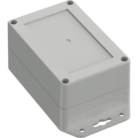 TRU COMPONENTS TC-10860616 Cloche à bride 120 x 80 x 60.20 Polycarbonate gris clair 1 pc(s) D939312 (1/2)