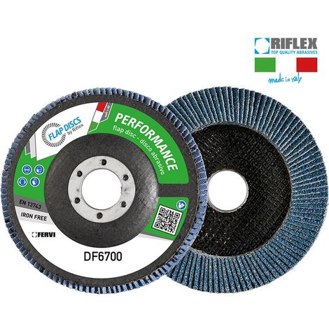 DISQUE ABRRASIF A LAMELLE 115 MM ZIRCONIUM GRAIN 40 DF6700.112