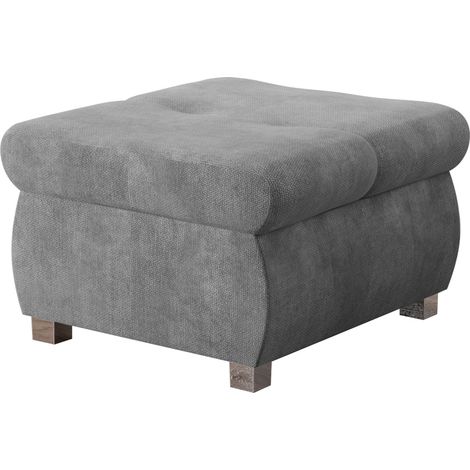 Reposapiés Comfivo Nitor, Lumo 65, 39x60x60cm, Diámetro: 0, Tapiz, Patas: Plástico, 0, Parcialmente montado (1/5)