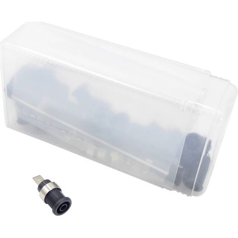 Schnepp 354 000057 Presa di sicurezza da laboratorio Nero 24 pz.