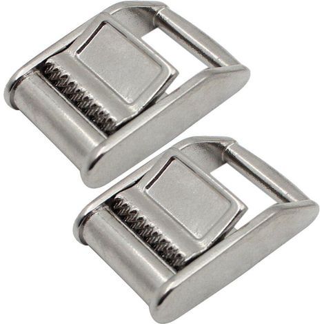 Boucles À Rabat À Came en Acier Inoxydable, Tendeur De Sangle, Boucle À Came De Presse, Boucle D'arrimage pour Sangle De 25mm (1/5)