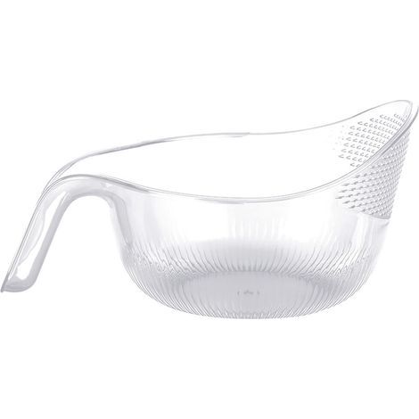 Panier de lavage de riz pratique, tamis durable,-transparent (1/5)