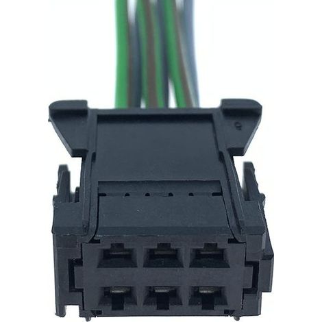 98172-1002 Connecteur étanche pour ventilateur Peugeot, compatible avec les applications automobiles DJ70612-2.8-21 -- Connecteur simple