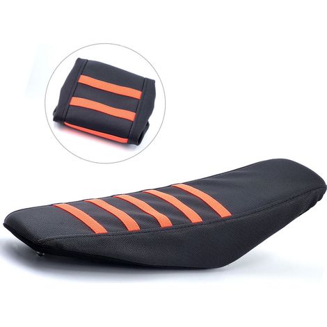 Housse de siège en PVC facile à nettoyer avec Surfaces-Orange (1/2)