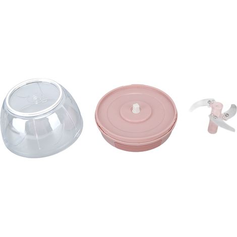 Set mit 2 Mini-Knoblauchschneidern, schnell und effizient, ergonomisches Design, rutschfest, Küchenutensil zum Kochen (1/5)