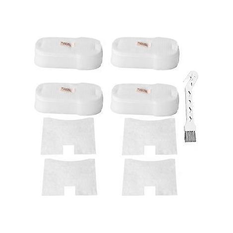 Pièces de rechange pour filtres (4 pièces) pour aspirateur balai filaire ultraléger DuoClean PowerFins HZ2002/HZ2000 (1/5)
