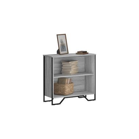 Bibliothèque sonoma gris 80x31x74,5 bois d'ingénierie (1/5)