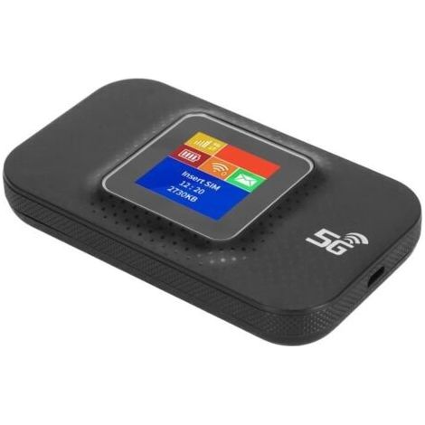 Routeur Hotspot WiFi mobile 4G Portable, Carte SIM , 10 Utilisateurs, Batterie Longue Durée (1/4)