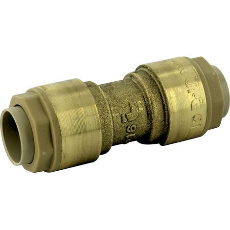 Racor Pushfit para Tubo de Cobre Unión Igual Ø12 NOYON & THIEBAULT