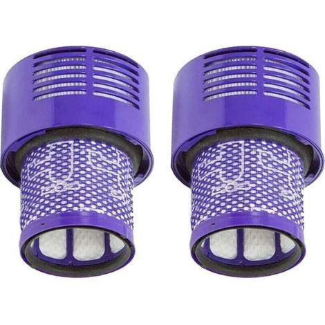 Lot de 2 Filtres de Rechange Lavables pour les Aspirateurs Dyson V10 Filtre de Rechange Dyson pour Série V10 SV12 (1/4)