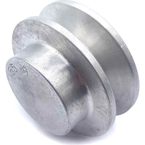 Poulie trapézoïdale aluminium moyeu plein SPA55/1ALU