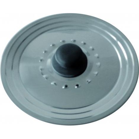 Baumalu Coperchio design in acciaio inossidabile argentato 28-32 cm