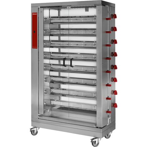 Rôtissoire à gaz 8 x 6 poulets - Diamond (1/2)