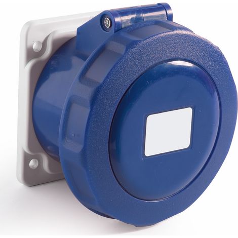 Connecteur industriel RS PRO, 2P+E, 16A, 200 250 V., Montage panneau ( Prix pour 1 )