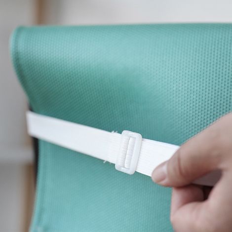 Atmungsaktiver Stuhlbezug aus Eisseide, kühlendes Kissen mit Schlaufen, Sitzschutz für Bürostühle, hellbraun (1/5)