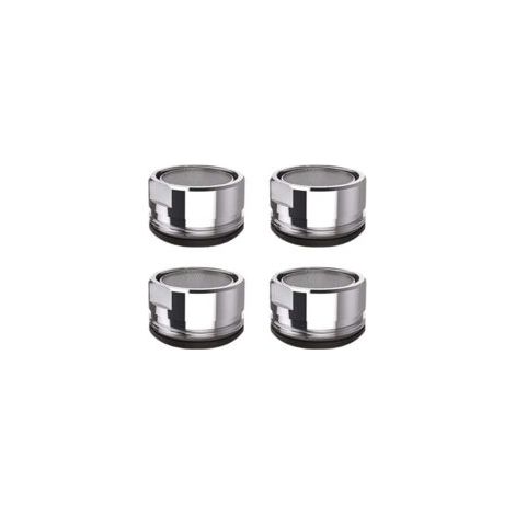 Stück Edelstahl-Wasserhahn-Luftsprudler, Wasserhahnfilter, Küchen- und Badezimmer-Wasserhahnfilter (24 mm) - Crezuo (1/4)