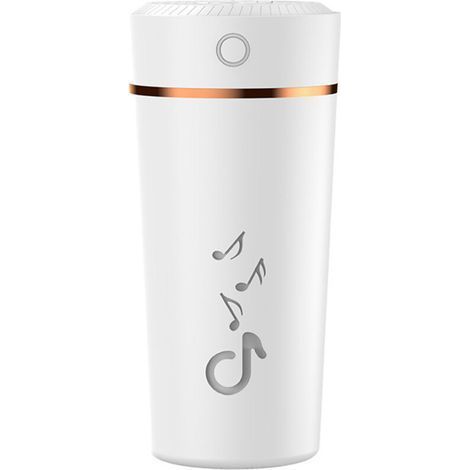 Portable Humidifier Night Light Spray Bottle (White) (1/5)
