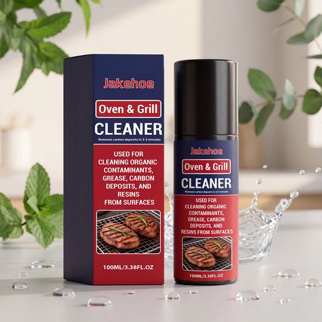 Grillreinigungsspray zur täglichen Reinigung von schwarzen Flecken, eingebrannten Verschmutzungen und Küchenfett – 100 ml -- DE (1/5)