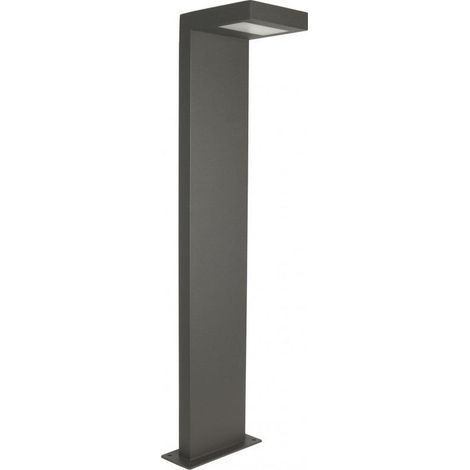 Paletto lampada da giardino LED 10W 58cm IP54 grigio