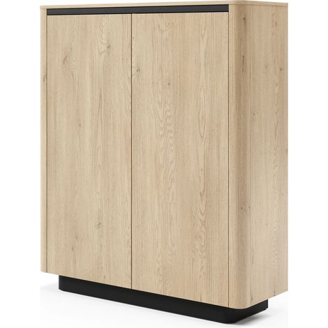 Credenza : rovere cremonese, 113,2 x 133,1 x 38,1 cm (1/5)