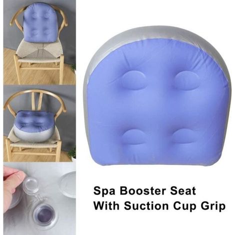 Coussin gonflable Henreal pour spa, bain à remous ou siège d'appoint, pour enfants et adultes, modèle A227. (1/5)
