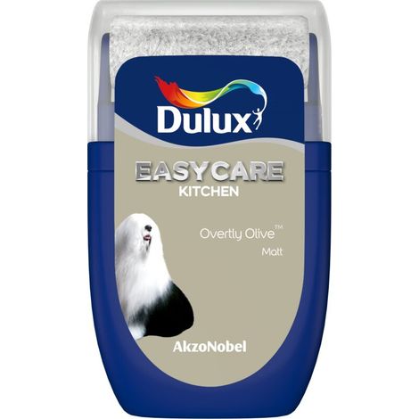 Dulux Easycare Kitchen Matt Tester Pot - 30ml - Overtly Olive