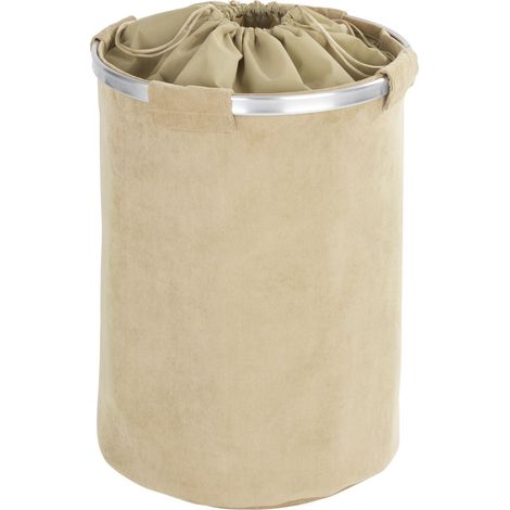 WENKO Wäschesammler Cordoba beige - 68 L - Allzweckkorb Wäschesack Spielzeugtruhe (1/5)