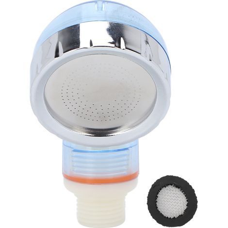 Pommeau de douche pour salon de coiffure, économie d'eau, trous fins, accessoire de douche shampooing, bleu ciel transparent (1/5)