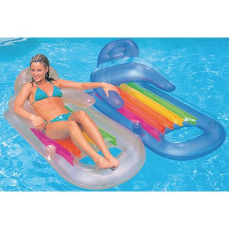 Intex LETTINO GALLEGGIANTE GONFIABILE KING cm. 160x85 (1/5)